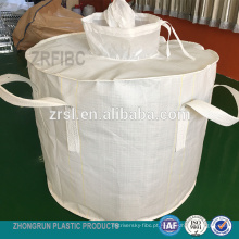 ton bag - saco de cilindro fibc para saco de 600 kg com forro PE dentro